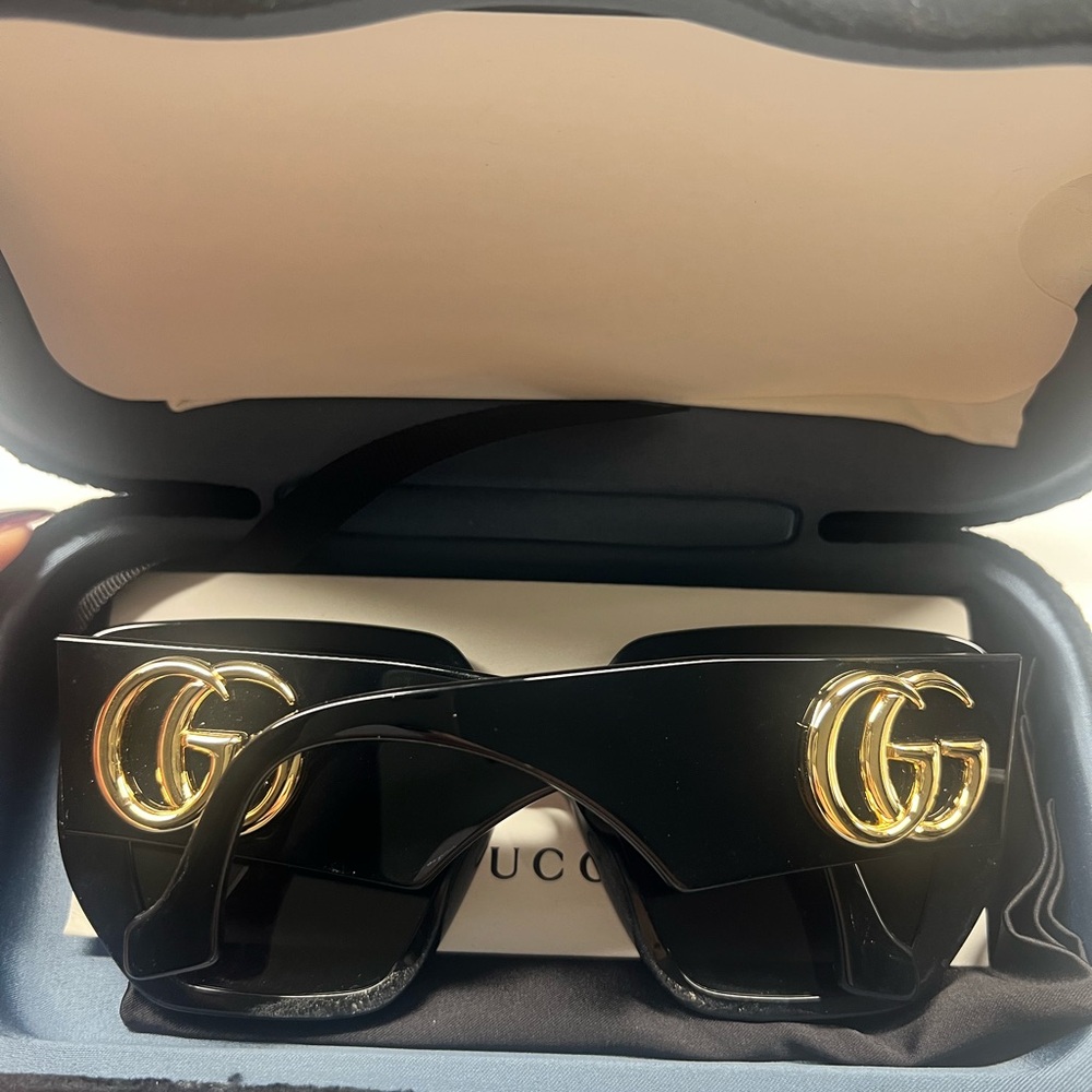 Gucci Dark Square Sunglasses